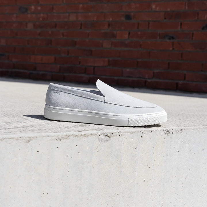 MALTON LOAFER fehér Suede