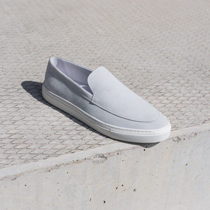 MALTON LOAFER fehér Suede