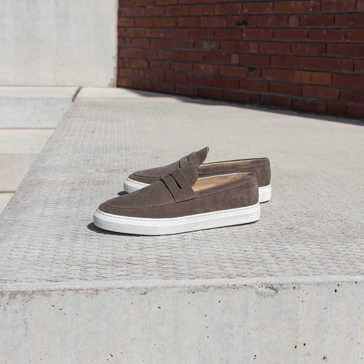 MALTON LOAFER SADDLE taupe Suede