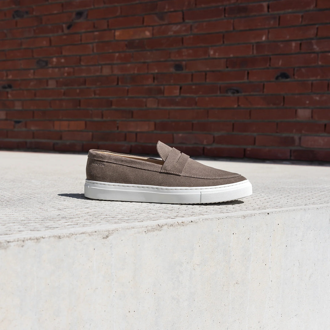 MALTON LOAFER SADDLE taupe Suede