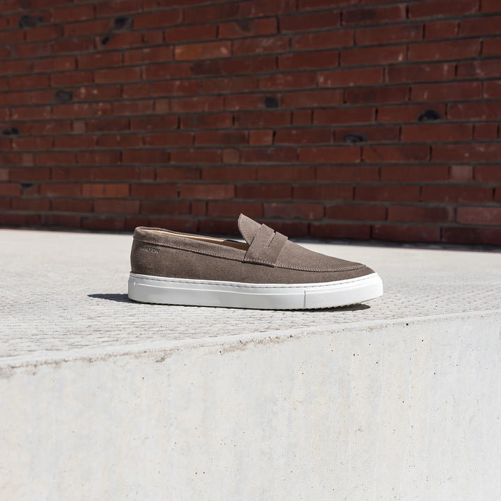 MALTON LOAFER SADDLE taupe Suede