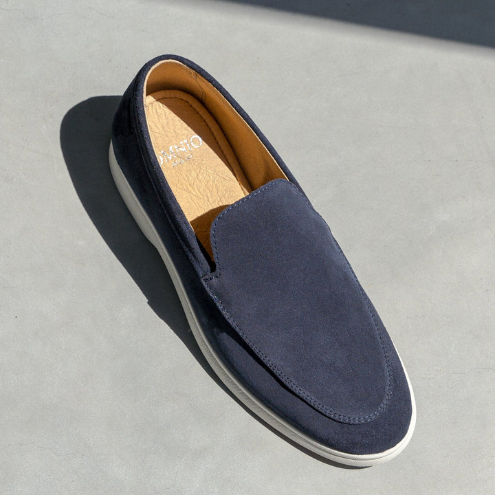 ACE LOAFER Dk kék Suede