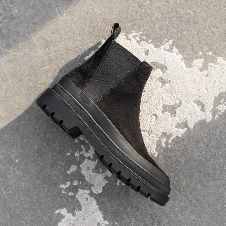 SPECTER CHELSEA BOOT fekete bőr Suede