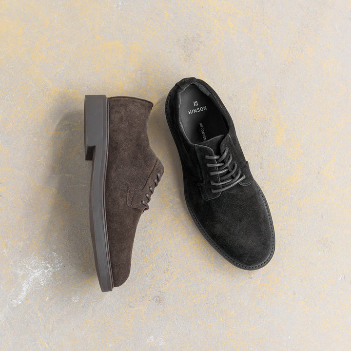 BEATENBERG WESSEX DERBY fekete Suede