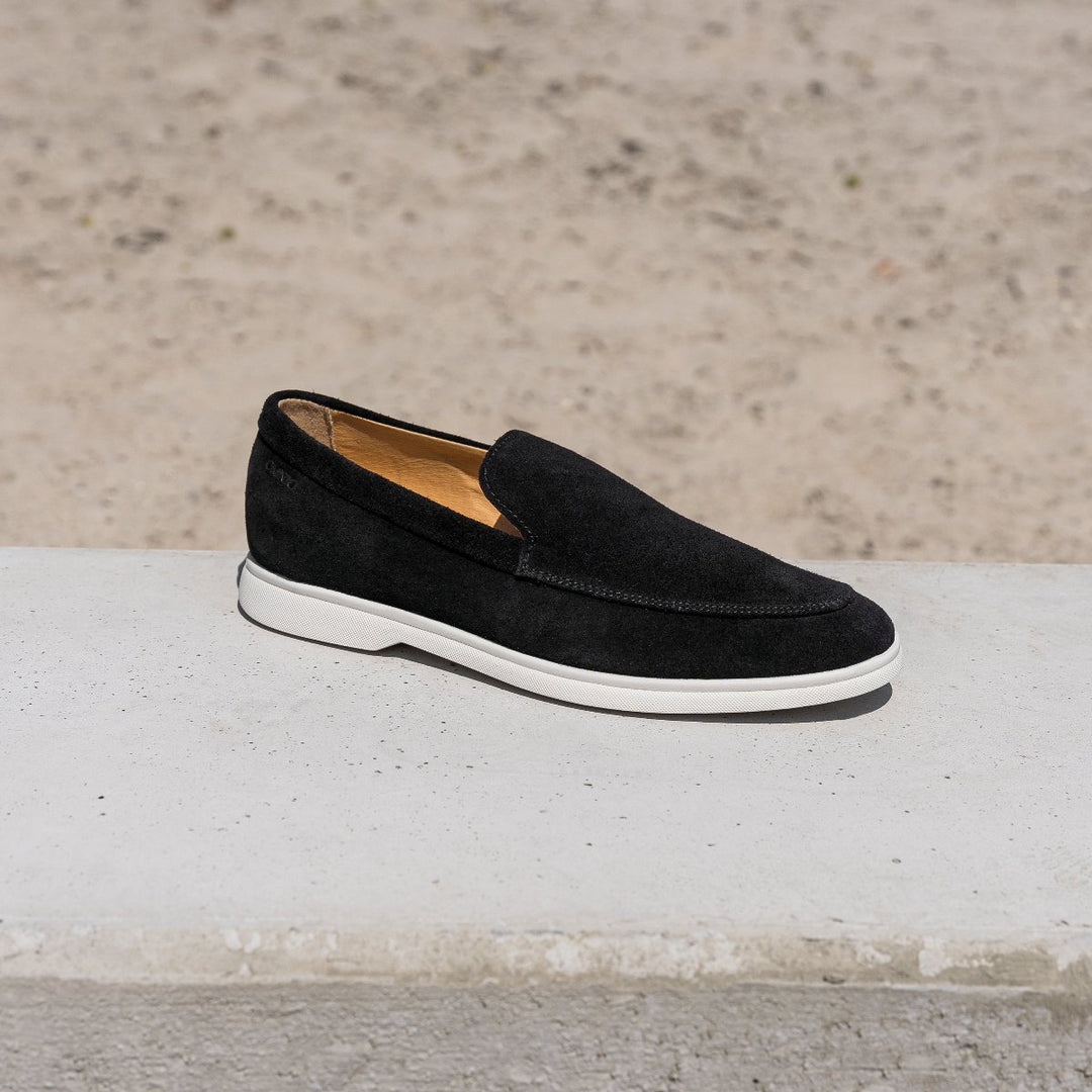 ACE LOAFER fekete Suede