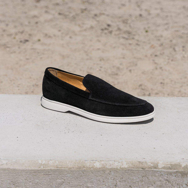 ACE LOAFER fekete Suede