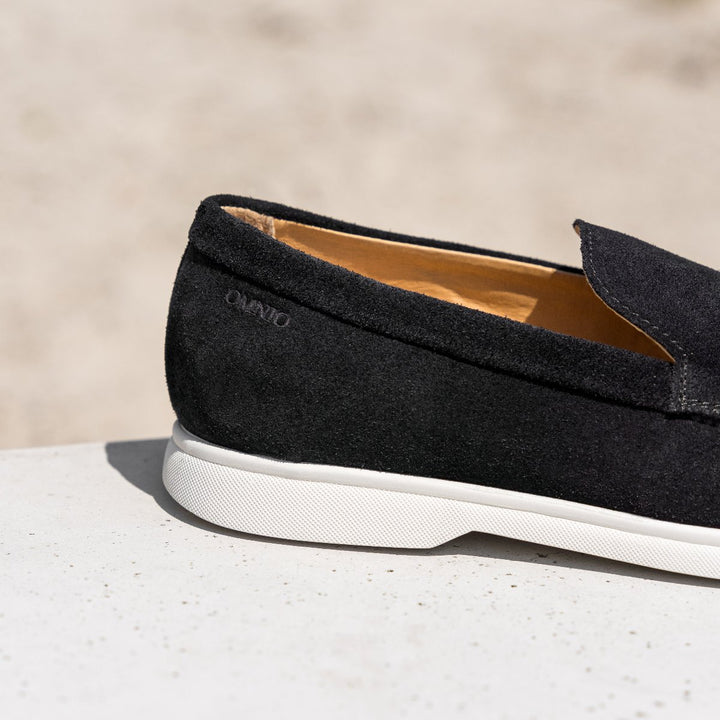 ACE LOAFER fekete Suede
