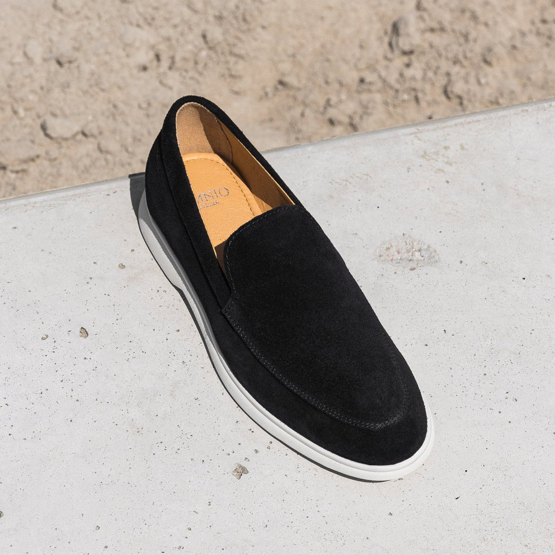 ACE LOAFER fekete Suede