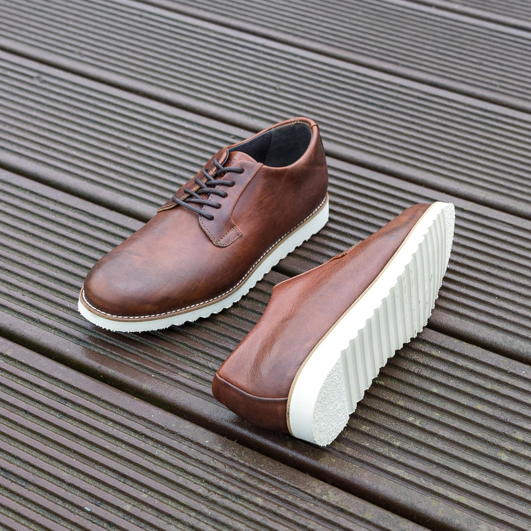 RAVAL DERBY gesztenyebarna bőr