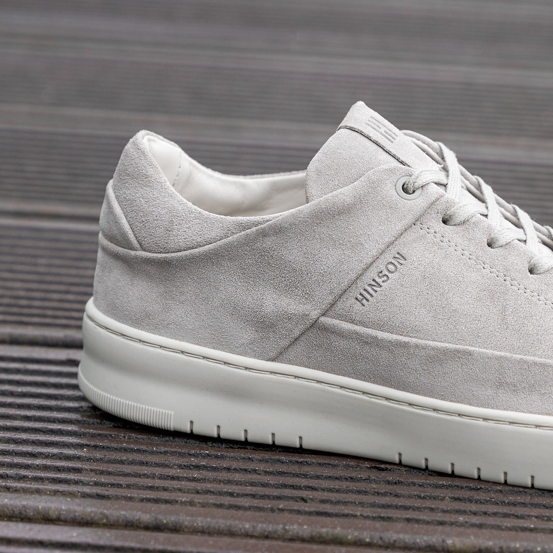 BENNET P4 LOW világosszürke velúr