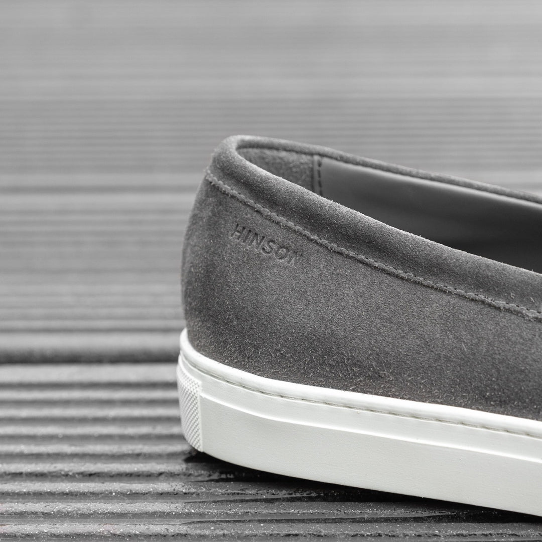 Malton loafer nyereg gri