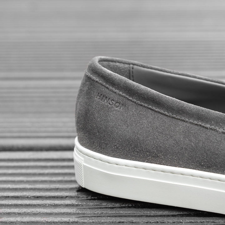 Malton loafer nyereg gri