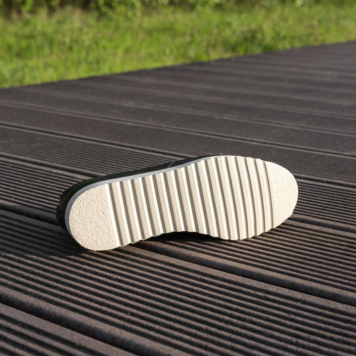 RAVAL CHUKKA Fekete bőr