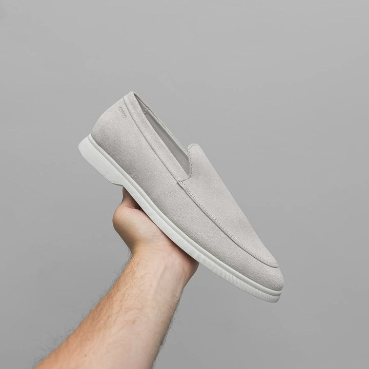 ACE LOAFER bézs Suede