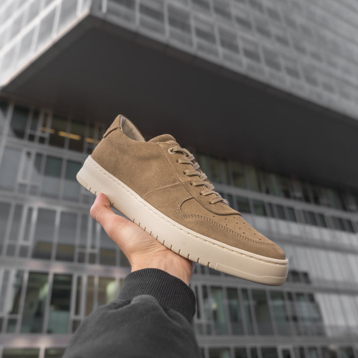 BENNET SONDER EIGHT Sand (Lt.Taupe) bőr Suede sneaker