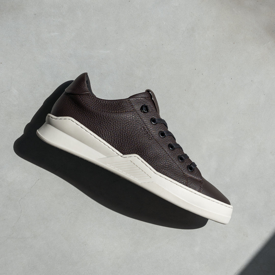 ESKO CITY LOW Dk barna mart bőr sneaker