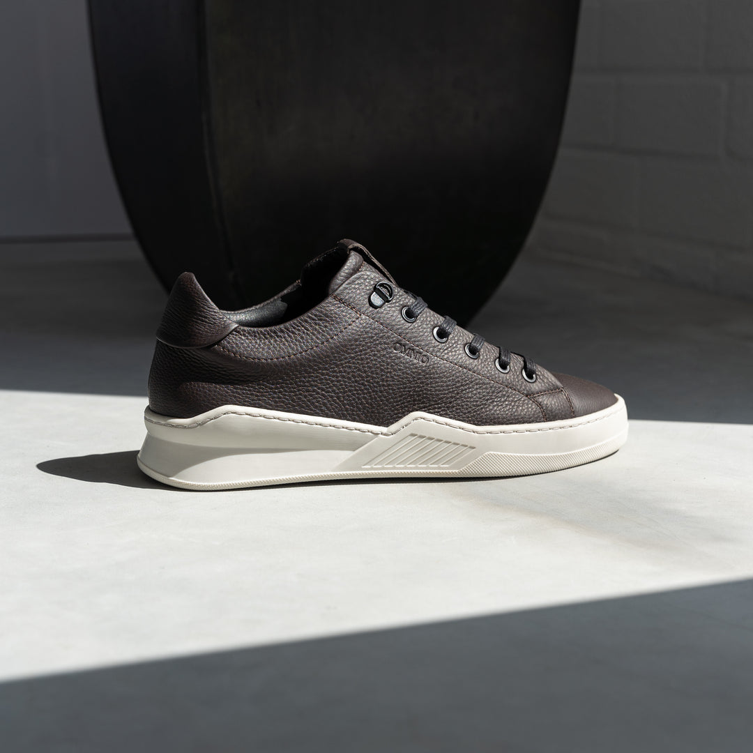 ESKO CITY LOW Dk barna mart bőr sneaker