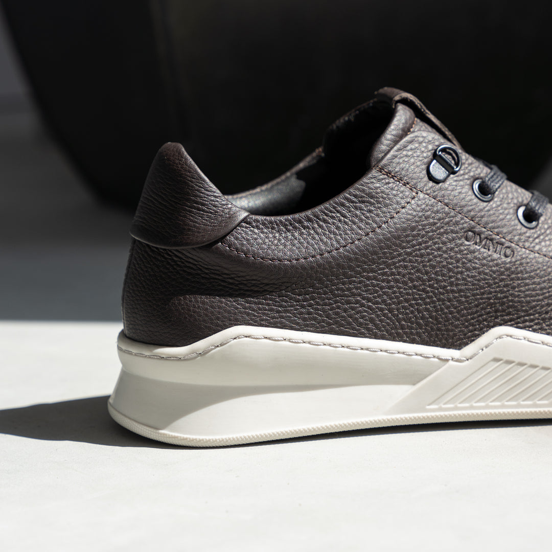 ESKO CITY LOW Dk barna mart bőr sneaker