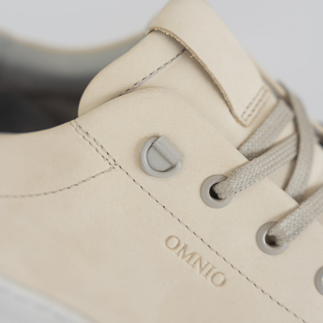 ESKO CITY LOW bézs nubuk sneaker
