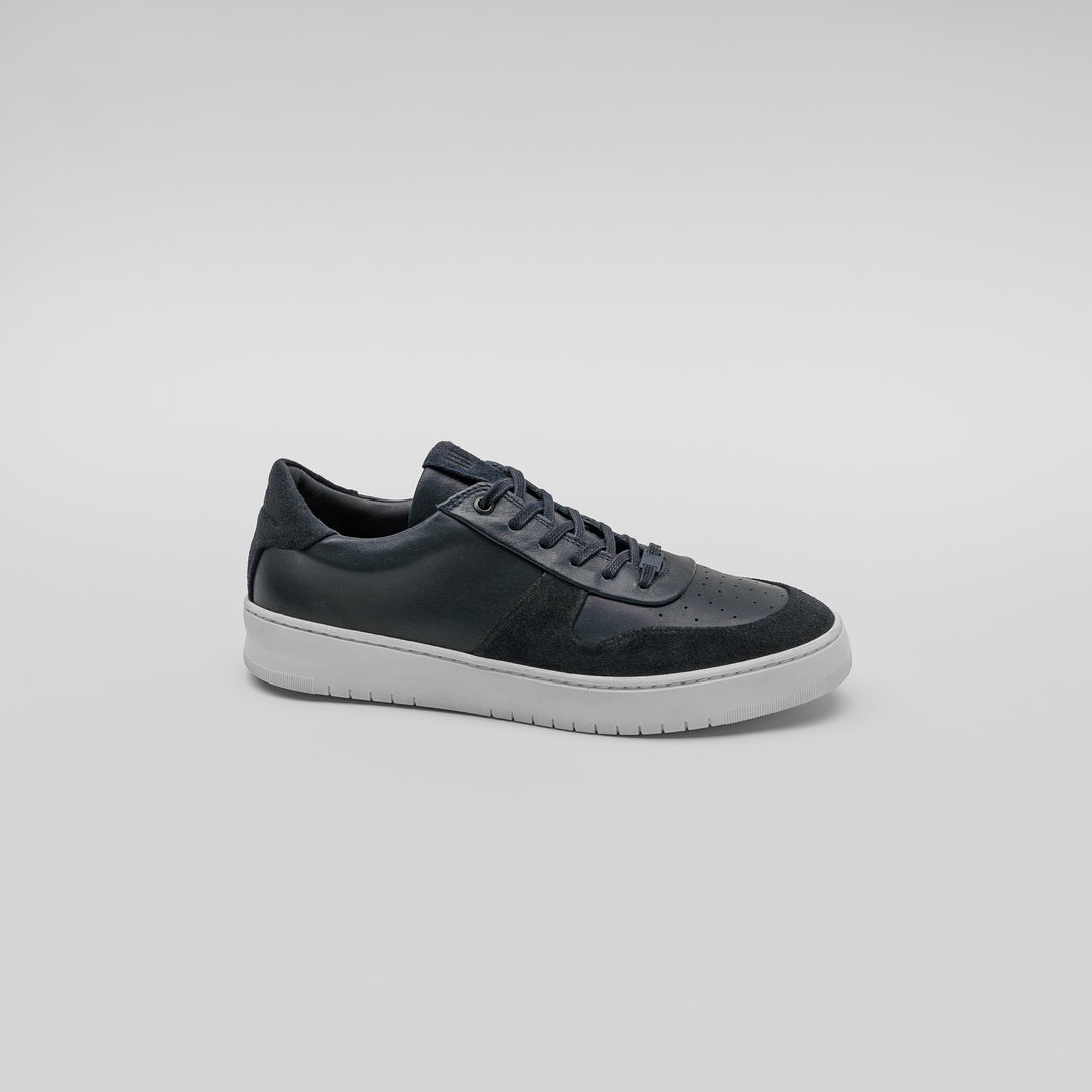 BENNET SONDER LOW Navy LS bőr mart