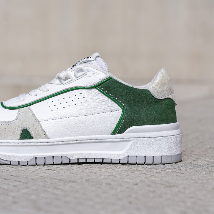VIOLETTA SNEAKER Fehér Zöld Bőr
