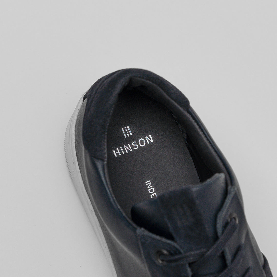 BENNET SONDER LOW Navy LS bőr mart