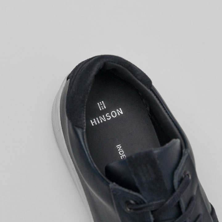 BENNET SONDER LOW Navy LS bőr mart