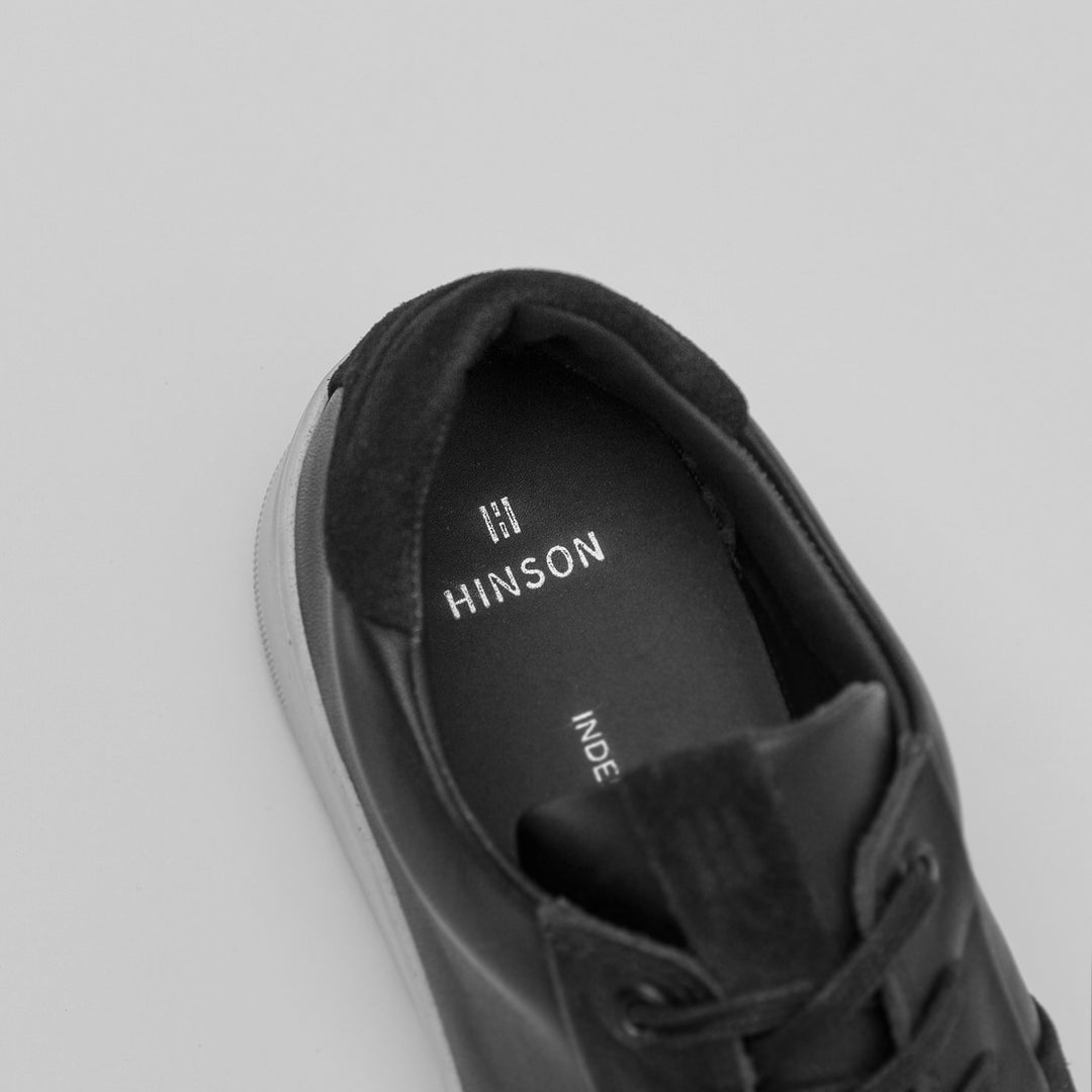 BENNET SONDER LOW Fekete Hosszú Ujjú Bőr Márkás