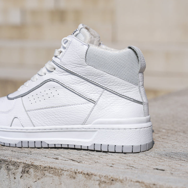 VIOLETTA MID SNEAKER fehér bőr