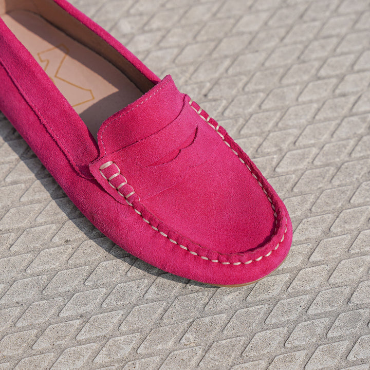 PETIT MOC Fuchsia Velúr