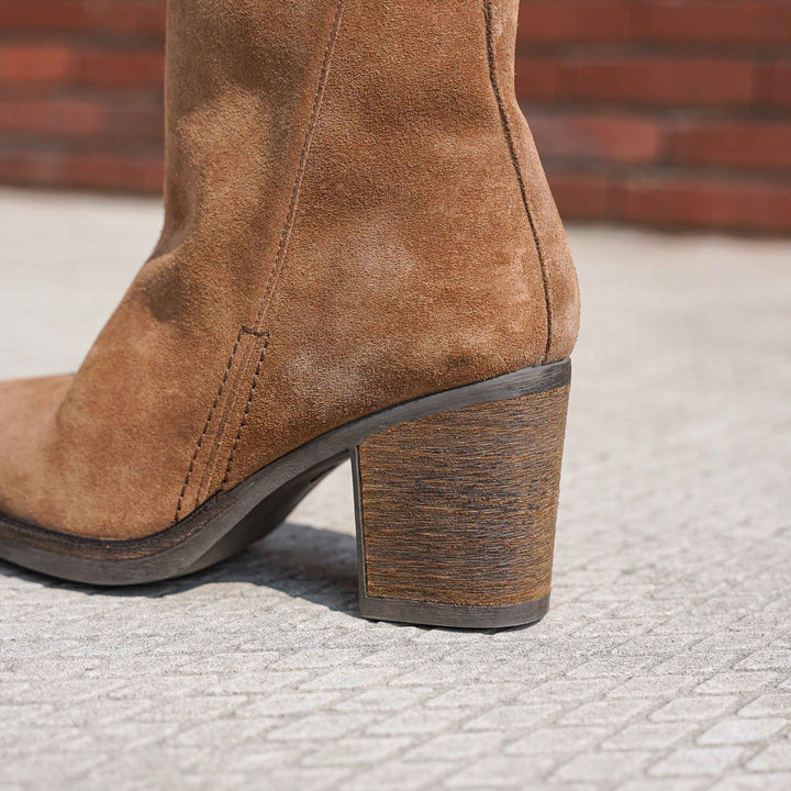 SIENNA BOKACSAPMA Taupe Velúr