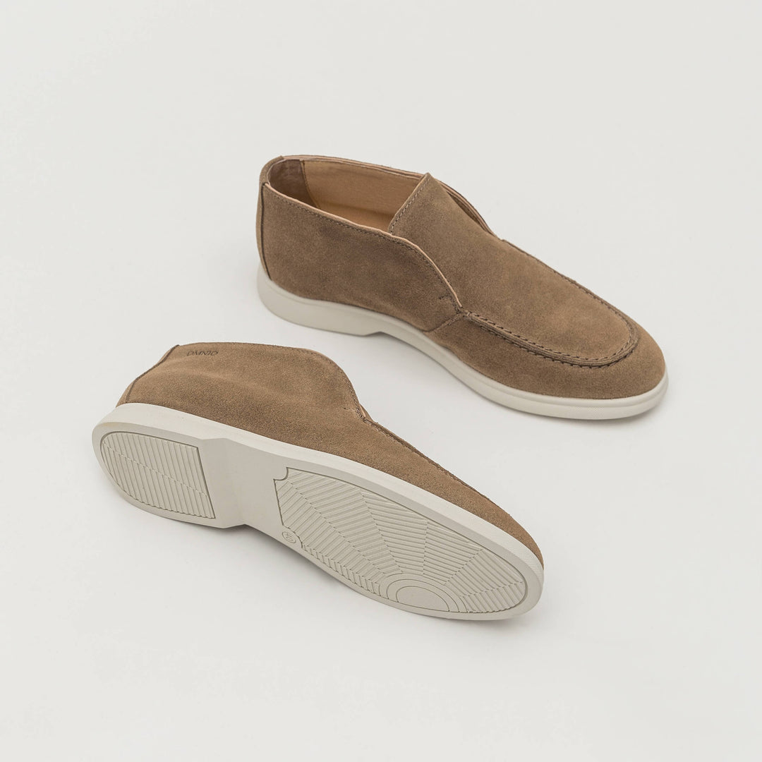 ACE MOC BOOT Maroliv Suede csizma