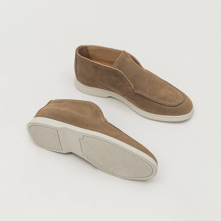 ACE MOC BOOT Maroliv Suede csizma