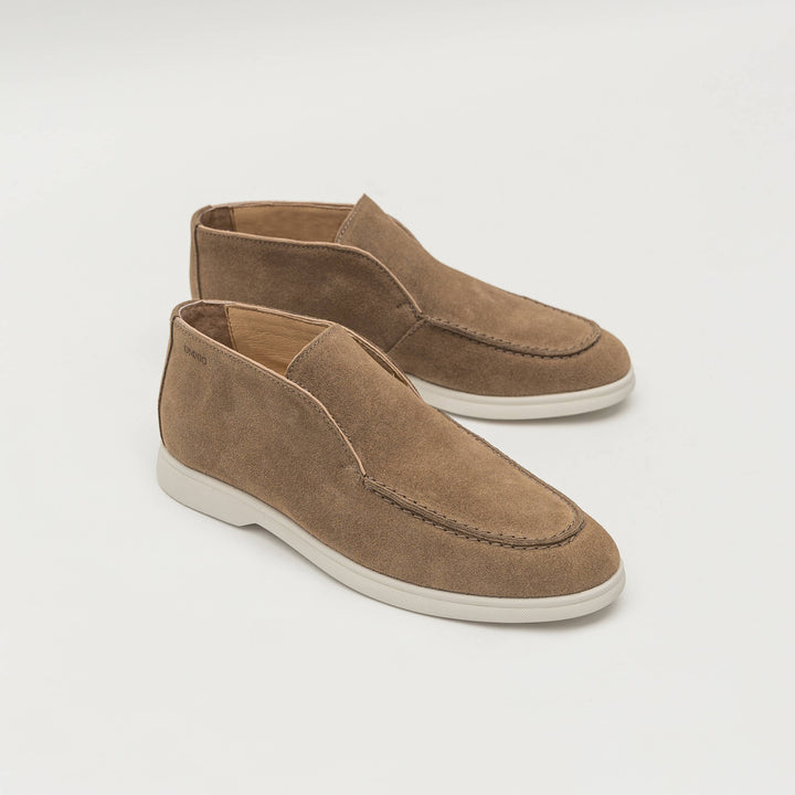 ACE MOC BOOT Maroliv Suede csizma