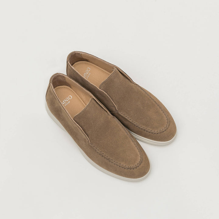 ACE MOC BOOT Maroliv Suede csizma