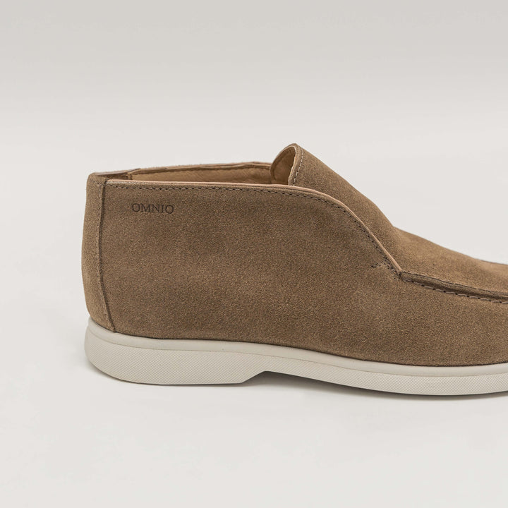 ACE MOC BOOT Maroliv Suede csizma