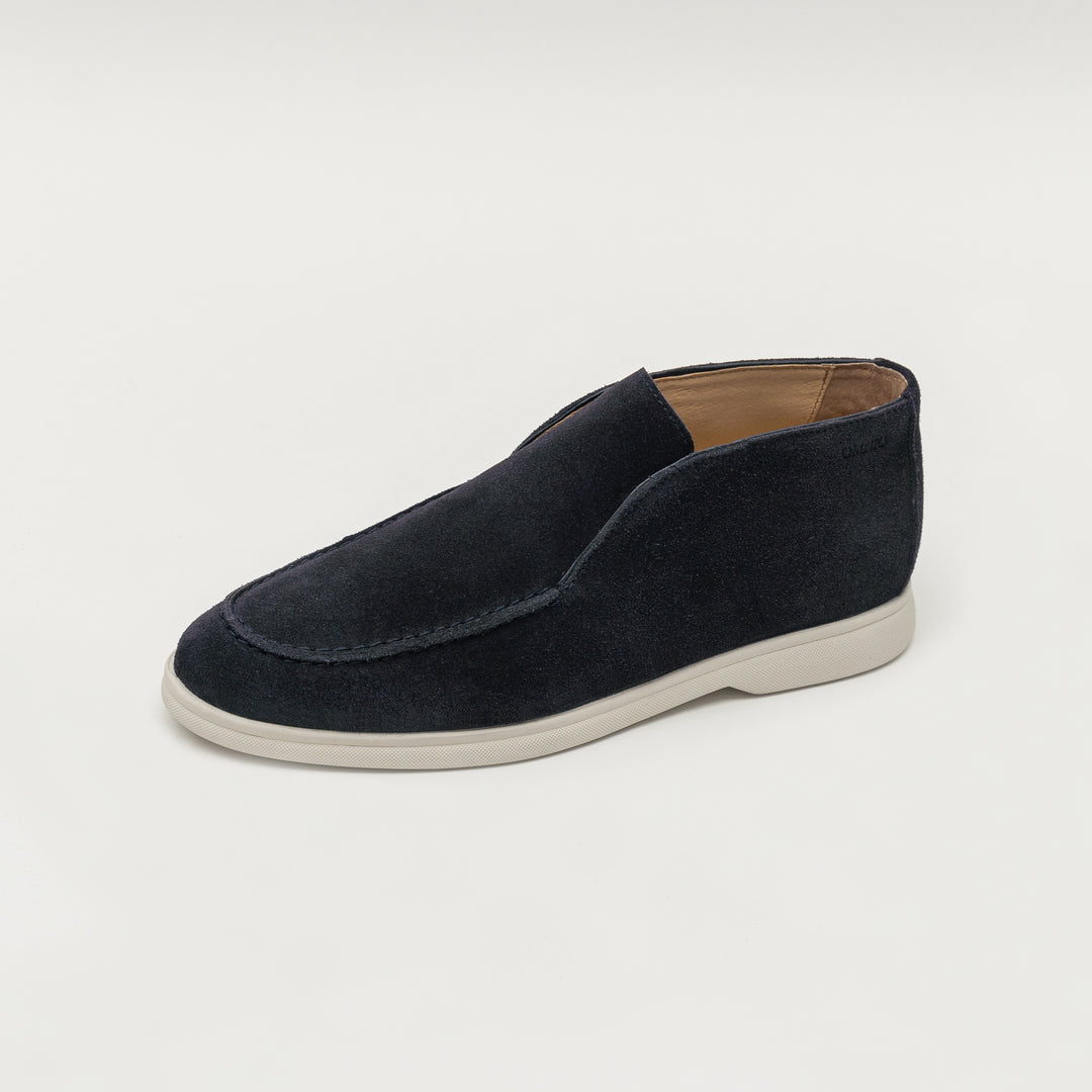ACE MOC BOOT Dk kék Suede csizma