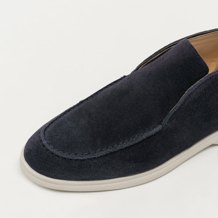 ACE MOC BOOT Dk kék Suede csizma