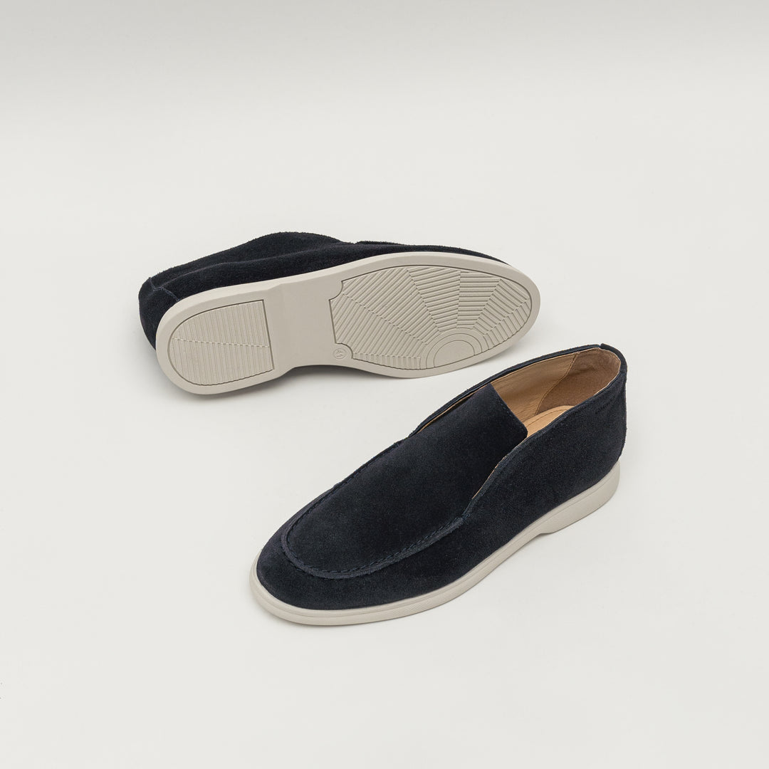 ACE MOC BOOT Dk kék Suede csizma