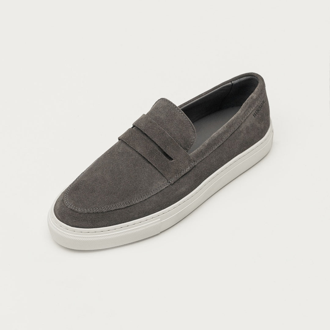 Malton loafer nyereg gri