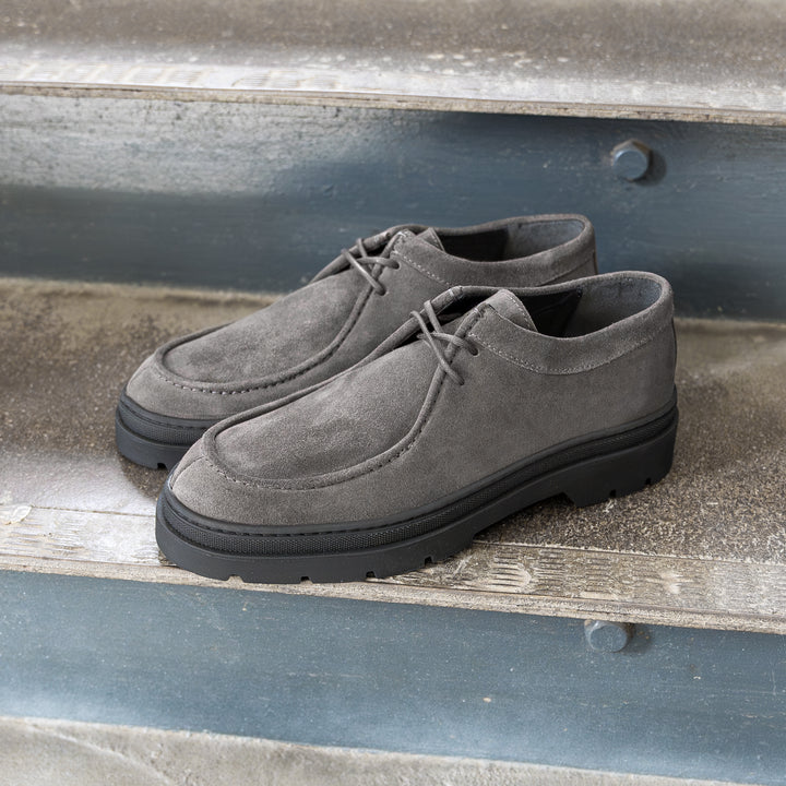 ELON LACE MOC Antracit Velúr