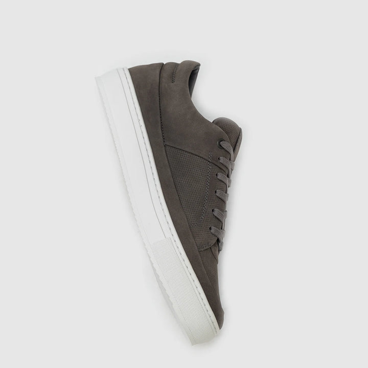 SORREN P3 LOW Charcoal Embossed sneaker