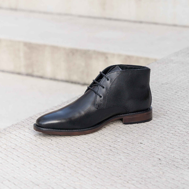 Charlie fekete bokacsizma