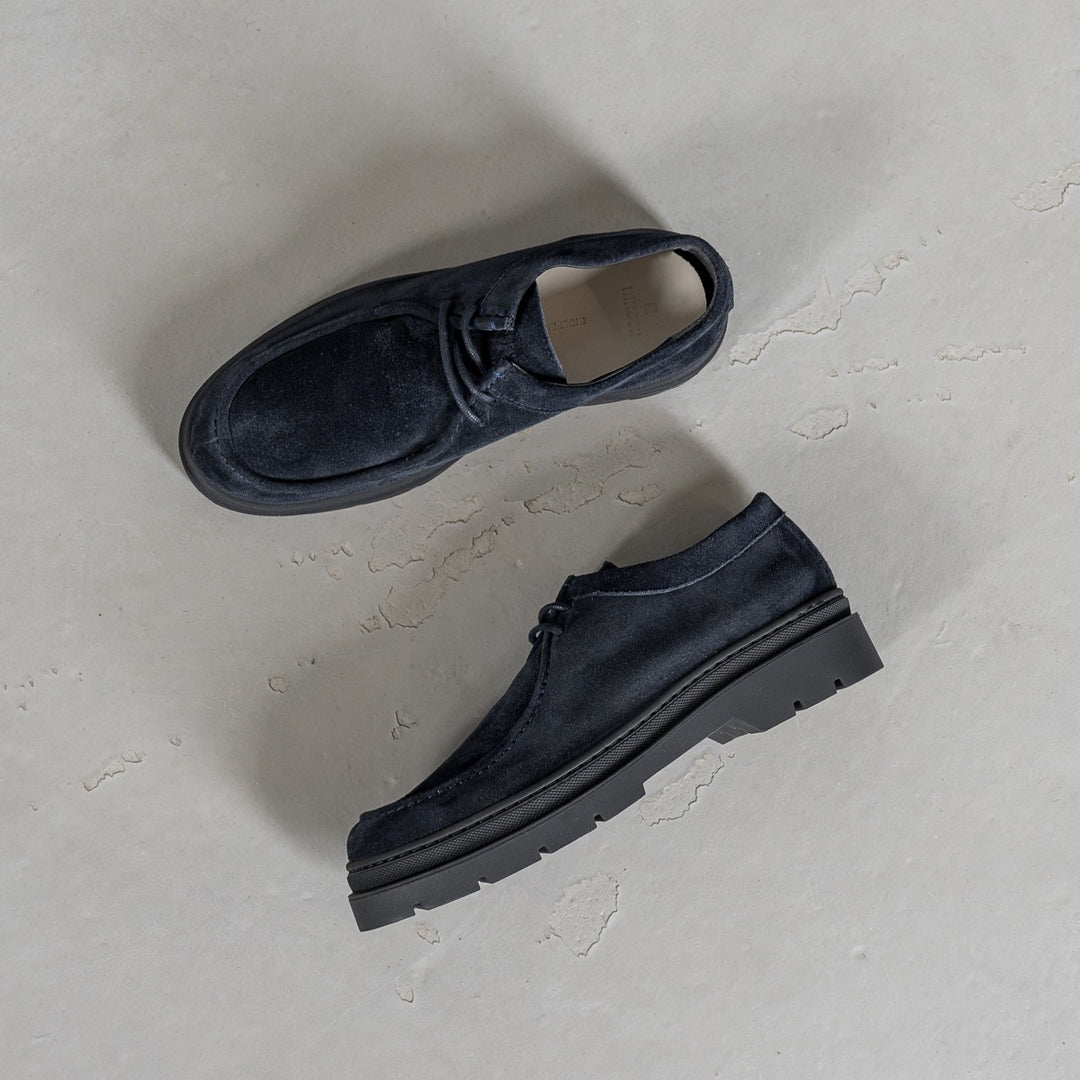 Elon Lace Moc Albastru închis sneaker
