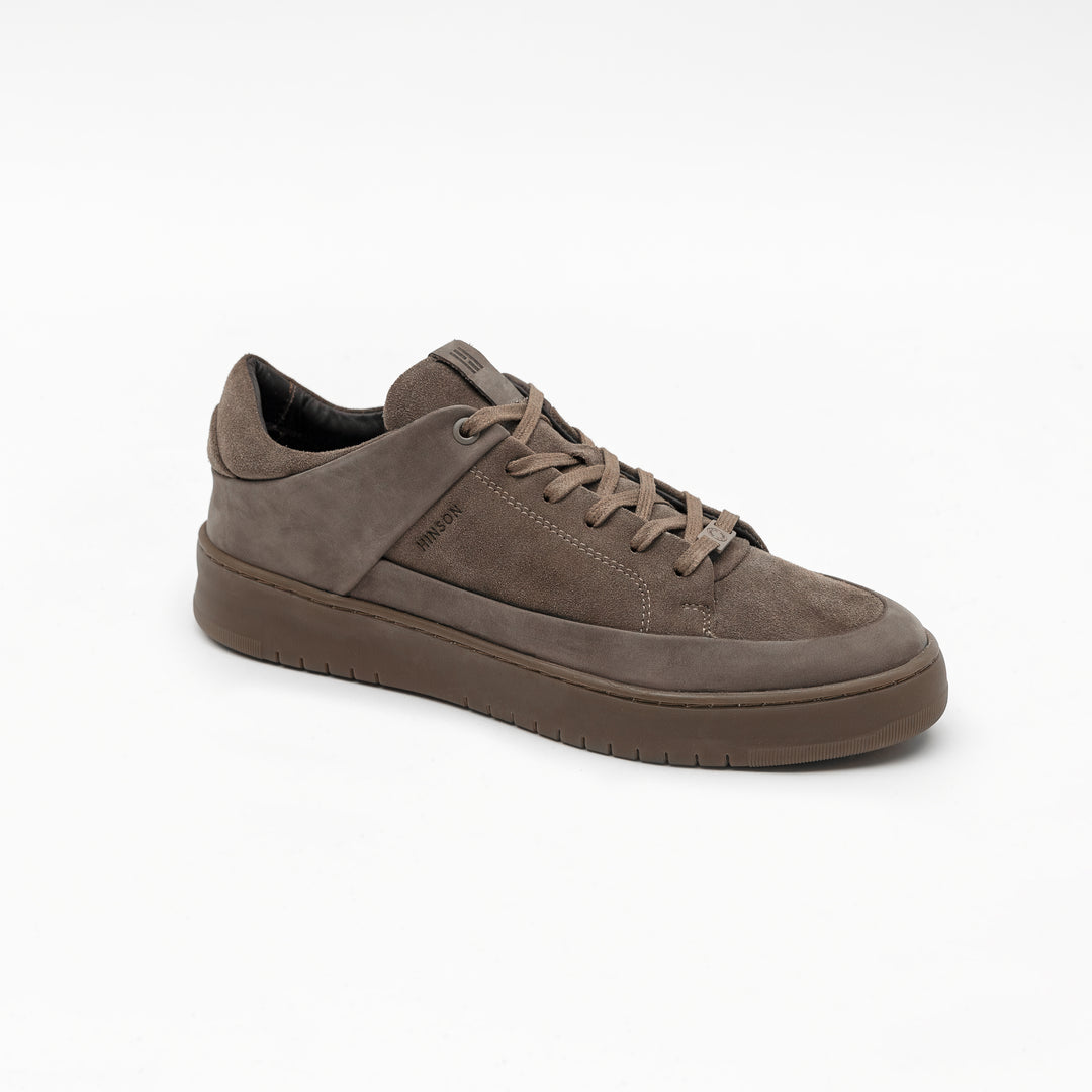 BENNET P4 LOW taupe nubuk Suede sneaker