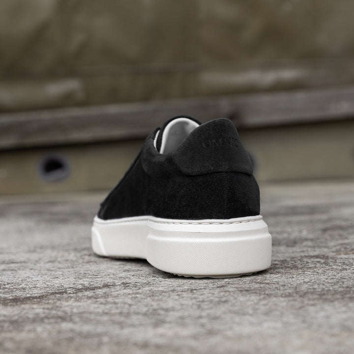 Kea Base Negru Piele întoarsă sneaker