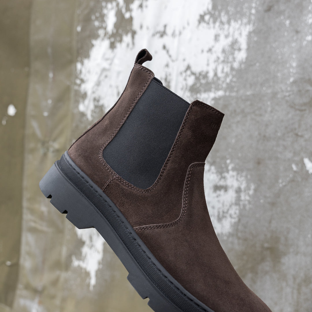 ELON CHELSEA Dk barna Suede