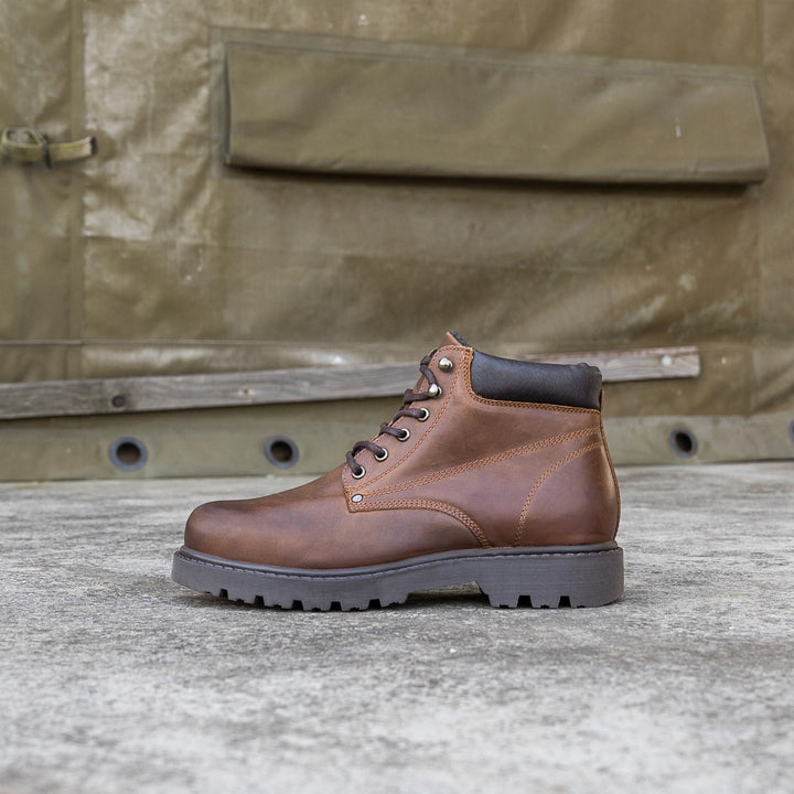 Mach Ankle Boot konyak színű zanzibar csizma
