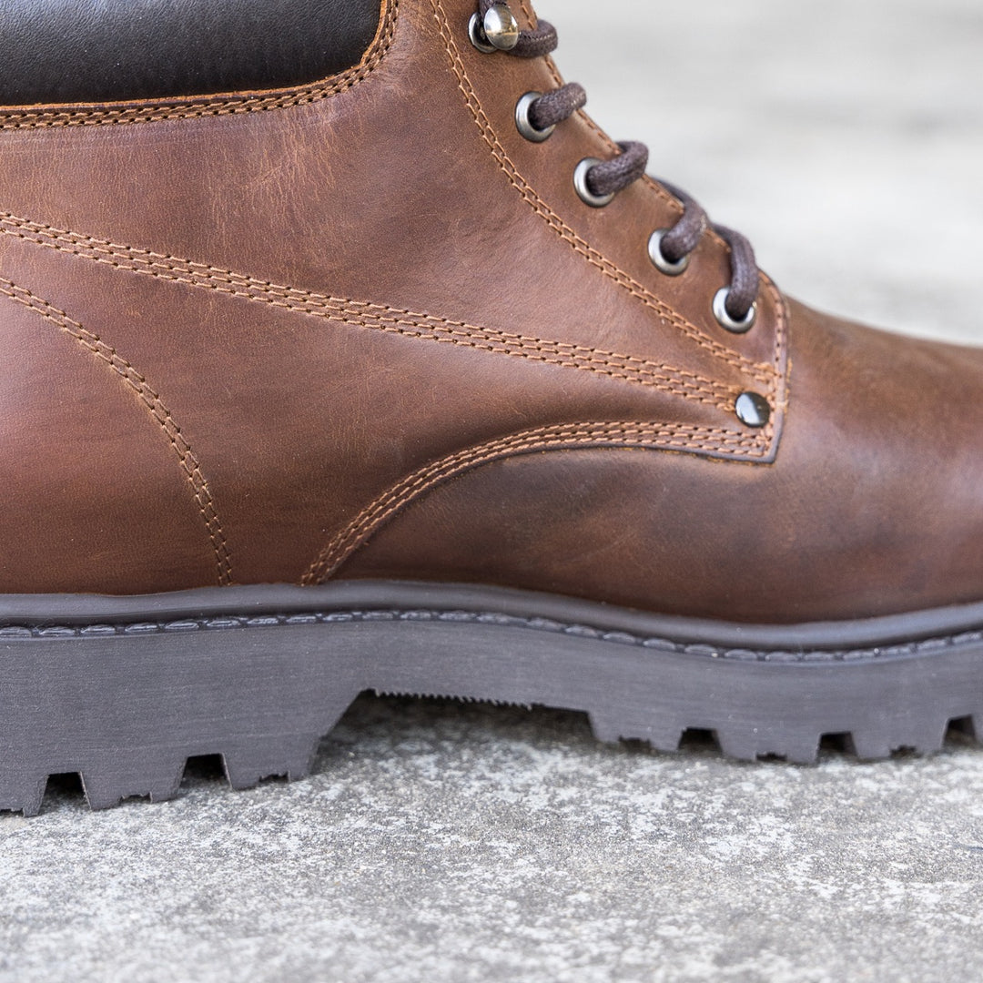 Mach Ankle Boot konyak színű zanzibar csizma