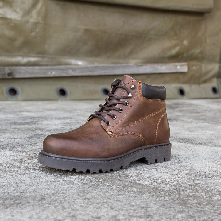 Mach Ankle Boot konyak színű zanzibar csizma